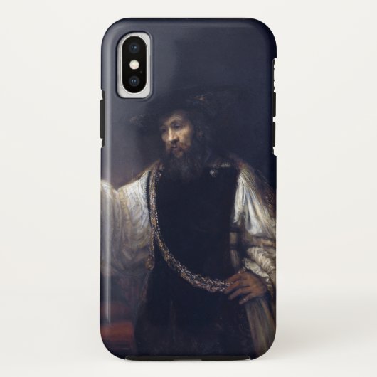 iPhoneケース・アリストテレスとバストホーマー・レンブラント Case-Mate iPhoneケース (裏面)
