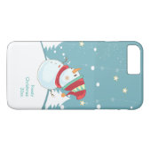 iPhoneケース – クリスマス電話ケース – 冬雪だるま Case-Mate iPhoneケース (裏面(横))