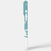 iPhoneケース – クリスマス電話ケース – 冬雪だるま Case-Mate iPhoneケース (裏面 / 左)