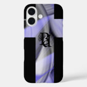iPhoneケース トレンド 抽象的なラベンダー ヴァイオレット Case-Mate iPhoneケース (裏面)