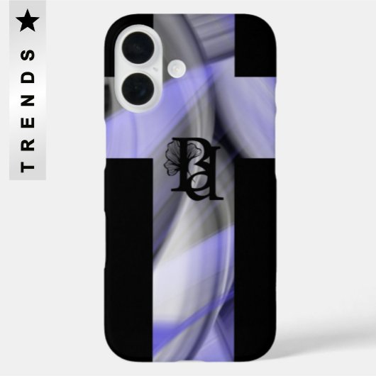 iPhoneケース トレンド 抽象的なラベンダー ヴァイオレット Case-Mate iPhoneケース