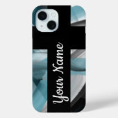 iPhoneケース トレンド 抽象的な青い海 Case-Mate iPhoneケース (裏面)