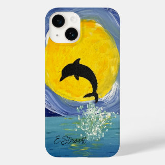 Iphoneケース – ドルフィンムーン海 Case-Mate iPhone 14ケース