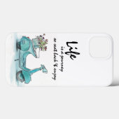 iPhoneケース – フランスの Scooter Life is a journey Case-Mate iPhoneケース (裏面 (横))