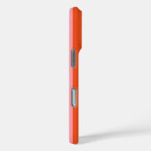 iPhoneケース｜プレッピーな太ストライプコーラルピンク Case-Mate iPhoneケース (裏面 / 右)