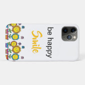 iPhoneケース マウス ビハッピー スマイル ひまわり 花 Case-Mate iPhoneケース (裏面(横))