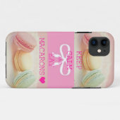 【iPhoneケース】マカロン★KEEP CALM AND EAT MACARONS Case-Mate iPhoneケース (裏面(横))
