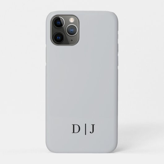 iPhoneケース ミディアムグレー Case-Mate iPhoneケース (裏)