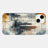 iPhoneケース(モダンart) Case-Mate iPhoneケース (裏面 (横))