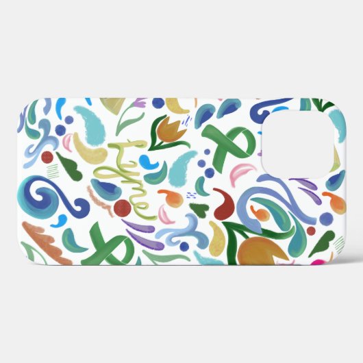 iPhoneケース，ライム病ギフト認識度 Case-Mate iPhoneケース (裏面 (横))