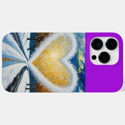 iPhoneケース – 愛は失敗しない Case-Mate iPhoneケース (裏面 (横))