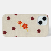 iPhoneケース 花 Case-Mate iPhoneケース (裏面 (横))