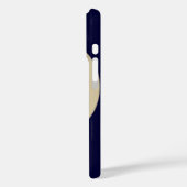 iPhoneケース,野球,青,名パーソナライズされた前 Case-Mate iPhoneケース (裏面 / 左)
