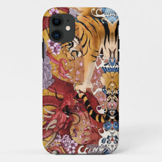 iPhoneケース – Dragon vs Tiger iPhone 11 ケース