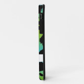 iphoneケースleopard カスタム leopard blue green Case-Mate iPhoneケース (裏面/左)