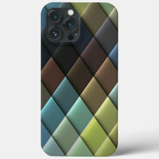 iPhoneケースzagパターンの平和カラー iPhone 13 Pro Maxケース