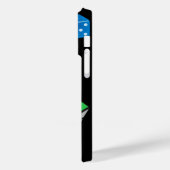 iPhoneスタイリッシュカバーの電話ケース保護- & Perso Case-Mate iPhoneケース (裏面 / 左)