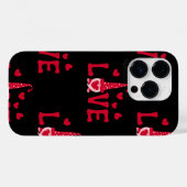 iPhoneスタイリッシュカバーの電話ケース保護- & Perso Case-Mate iPhoneケース (裏面 (横))