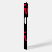 iPhoneスタイリッシュカバーの電話ケース保護- & Perso Case-Mate iPhoneケース (裏面 / 右)