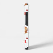 iPhoneスタイリッシュカバーの電話ケース保護- & Perso iPhoneケース (左側面)