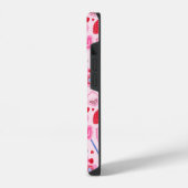 iPhoneスタイリッシュカバーの電話ケース保護- & Perso iPhoneケース (左側面)