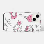 iPhoneスタイリッシュカバーの電話ケース保護- & Perso iPhoneケース (裏面横)