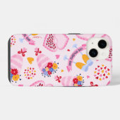 iPhoneスタイリッシュカバーの電話ケース保護- & Perso iPhoneケース (裏面横)