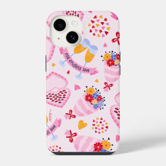 iPhoneスタイリッシュカバーの電話ケース保護- & Perso iPhoneケース (裏面)