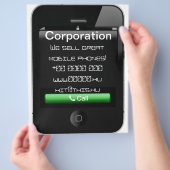 iPhoneチラシ チラシ (手)