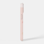 iPhone名変更イニシャルロゴIPhoneケース iPhone 15ケース (右側面)