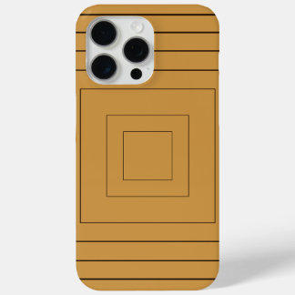 「iPhone市松模様にケーススタイリッシュ- Grid Pattern Cove iPhone 15 Pro Maxケース