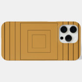 「iPhone市松模様にケーススタイリッシュ- Grid Pattern Cove Case-Mate iPhoneケース (裏面 (横))