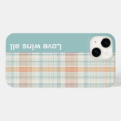 iPhone市松模様にケース Case-Mate iPhoneケース (裏面 (横))