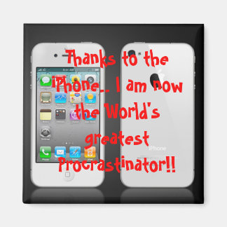 iPhone感謝していには…今は世界の人間だ マグネット