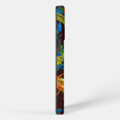 iPhone抽象芸術とんぼケース iPhoneケース (右側面)