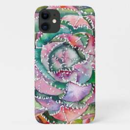 iPhone用のSucculent Aloe brevifoliaケース iPhone 11 ケース