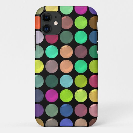 iPhone用カラフル抽象ケース Case-Mate iPhoneケース (裏面)