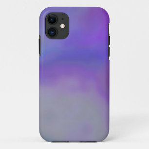 iPhone用クラウド9パープルクラウド抽象芸術ケース iPhone 11 ケース