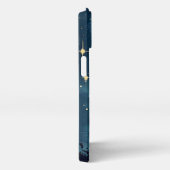 iPhone用ブラックキャットケース iPhoneケース (右側面)