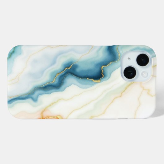 iPhone用ブラッシュドメタル＆グラニットフォンケース Case-Mate iPhoneケース (裏面 (横))