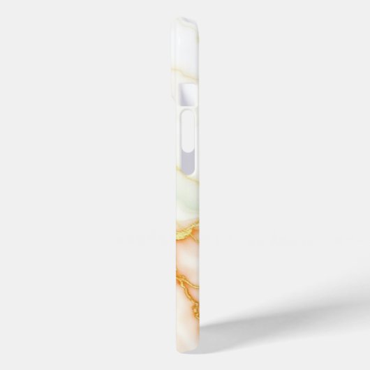 iPhone用ブラッシュドメタル＆グラニットフォンケース Case-Mate iPhoneケース (裏面 / 左)