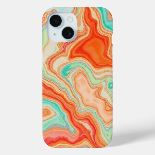 iPhone用幾何学ラインアートケース Case-Mate iPhoneケース (裏面)