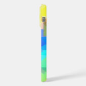 iPhone用数々の着色抽象芸術質感カバー iPhoneケース (左側面)