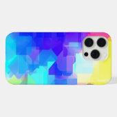 iPhone用数々の着色抽象芸術質感カバー iPhoneケース (裏面横)