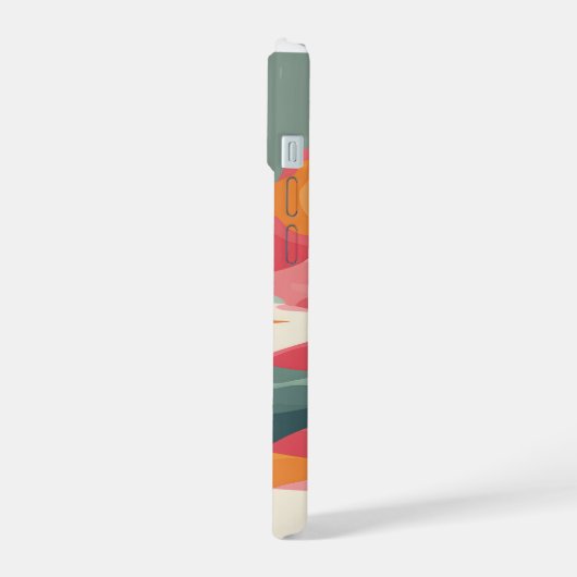 iPhone用iPhoneケース山の風景15 iPhone 15ケース (左側面)