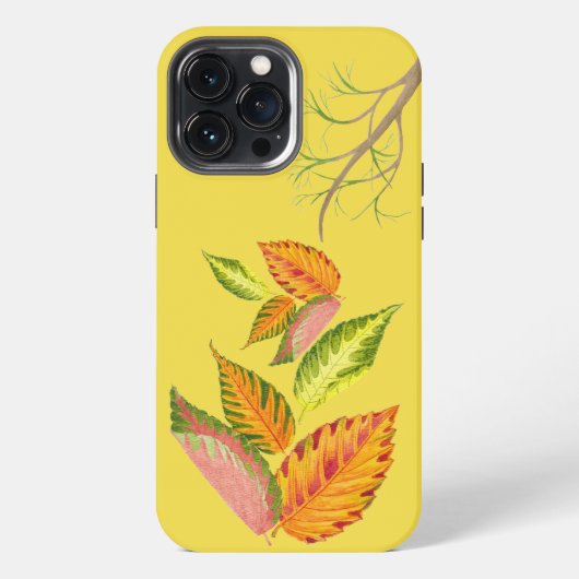 iPhone芸術品を気取ったケースの秋 iPhoneケース (裏面)