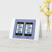 iPhone記念日カード カード (黄色い花)