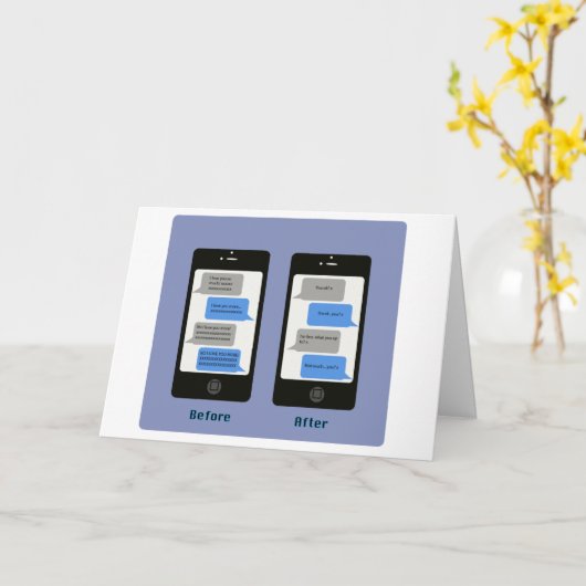 iPhone記念日カード カード (黄色い花)