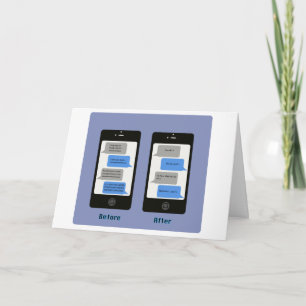 iPhone記念日カード カード