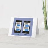 iPhone記念日カード カード (正面)